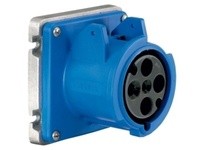 Hubbell Wiring A4100R9 PS IEC RECP 3P4W 63A 3P 250V LOPRO