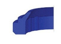 Dichtomatik A47-40X48X4 WIPER D STYLE POLYURETHANE 92 DURO WIPER WITH STEP IN HEEL METRIC