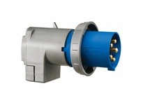 Hubbell Wiring A560P9 PS IEC RECP 4P5W 60A 120/208V | Low Profile Connector