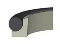 Dichtomatik A80-22X28.8X5 WIPER 40 PERCENT BRONZE FILLED PTFE/NBR 70 O-RING ENERGIZED WIPER