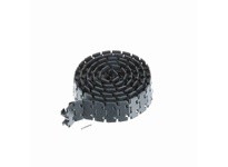 System Plast NGE878TAB-K325 878 Series Side-Flexing Chain, 3.25" Width, 1.5" Pitch, 0.19" Flight Thickness, NGE, Flat Top Surfac