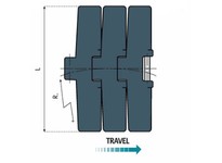 System Plast NGE882M-K1200 882 Series Side-Flexing Chain | Durable & Reliable