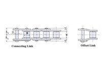 HKK AARC080R1B 80R AQUA-SERIES II 50FT CHAIN 1" PITCH RIVETED | High-Quality Industrial Chain