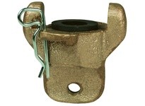 DIXON AB0 BRASS AIR KING BLANK END W/CLIPS | YarinInd