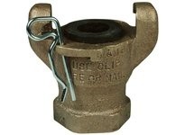 DIXON AB13 1 BRASS AIR KING FEMALE W/CLIPS | YarinInd