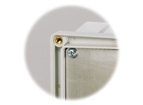 Fibox ADFP66 JIC 6.1 x 6.18 Aluminum Deadfront Panel for 6 x 6 enclosure