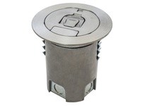 Hubbell Wiring AFBS1R4ALU 4" AFBS1R4BASE WITH ALUMINUM COVER | YarinInd