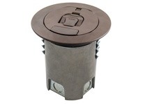 Hubbell Wiring AFBS1R4BRZ 4" AFBS1R4BASE WITH BRONZE COVER | YarinInd