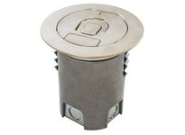 Hubbell Wiring AFBS1R4NKL 4" AFBS1R4BASE WITH NICKEL COVER