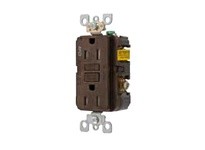 Hubbell Wiring AFR15TRW 15A ARC FAULT TR RECEPTACLE WHITE