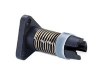 Thomson Linear AFT5-10X2M Lead Nut Only, AFT Style, Advanced, 10 mm X 10 mm, Anti-Backlash, RH, Acetal, 10 lbf Design LoadRH, Ac