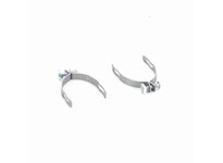 Marathon AG195A 161L110AAG1 2.5 inch diameter rubber mounting hardware includes 4 clamps 2 screws and 2 nuts used for mounting t