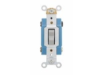 Cooper Eaton AH1202GY SW ToggleDP 15A 120/277V AutoGrd B&S Gray | YarinInd