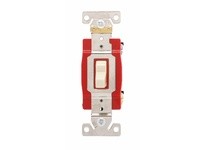 Cooper Eaton AH1222V SW Toggle DP 20A 120/277V AutoGrd B&S Ivory