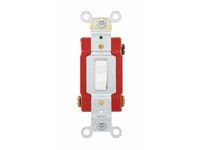 CPR-WDK AH1223LTW SW Tog 3Way LT 20A120/277V AutoGrd BS WH