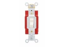 Cooper Eaton AH1224LA SW Toggle 4-Way 20A 120/277V AutoGrd | Light Almond