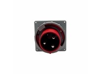 Cooper Eaton AH3100B7W Inlet Pin&Sleeve 100A 480V 2P3W WT Red