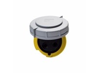 Cooper Eaton AH3100C4W Conn Pin&Sleeve 100A 125V 2P3W WT YL