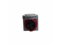 Cooper Eaton AH3100R7W Receptacle Pin&Sleeve 100A 480V 2P3W WT Red | Industrial Supplies
