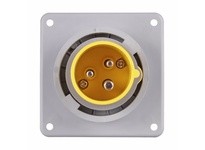 Cooper Eaton AH332B4W Inlet Pin&Sleeve 32A 110-130V 2P3W WT YL