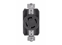Cooper Eaton AH3430 Receptacle Single 30A 120/208V 3PH 4P4W H/L Black | Industrial Supplies