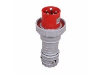 Cooper Eaton AH5125P6W Plug 125A 220/380-240/415V 4P5W WT Red