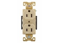 Cooper Eaton AH5262V Receptacle Duplex 15A125V 2P3W | Durable Ivory Finish