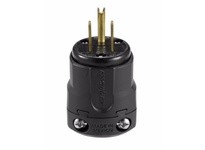 Cooper Eaton AH5266BK Plug 15A 125V 2P3W Str Black | YarinInd