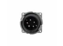 Cooper Eaton AH530B5W Inlet Pin&Sleeve 30A347/600V 3PH 4P5W WT Black