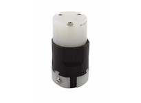 Cooper Eaton AH5369 Conn 20A 125V 2P3W Straight Black & White