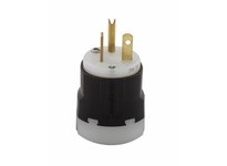 Cooper Eaton AH5466 Plug 20A 250V 2P3W Straight Black & White