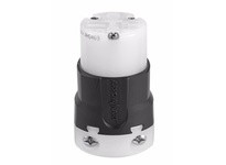 Cooper Eaton AH5469 Conn 20A 250V 2P3W Straight Black & White