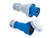 CPR-WDK AH560P6W Plug Pin&Slv 30A277/480V 3PH 4P5W WT RD