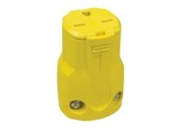 Cooper Eaton AH5669BK Conn 15A 250V 2P3W Str QuickGrip Black | YarinInd