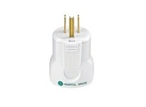 Cooper Eaton AH8115W Plug HG 15A 125V 2P3W Str QuickGrip White