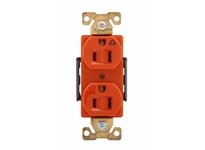 Cooper Eaton AHIG5262RN Receptacle Duplex Isolated Ground 15A125V | BrassStrp