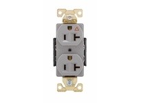 Cooper Eaton AHIG5362GY Receptacle Duplex Isolated Ground 20A | YarinInd