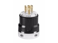 Cooper Eaton AHL1020P Plug 20A 125/250V 3P3W H/L Black & White