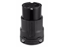 Cooper Eaton AHL1520CBK Conn 20A 250V 3PH 3P4W H/L Black