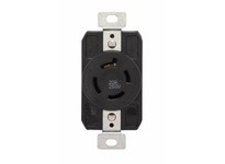 Cooper Eaton AHL1520R Receptacle Single 20A 250V 3PH 3P4W H/L Black