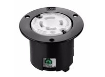 Cooper Eaton AHL1630FO Flanged Outlet 30A 480V 3PH 3P4W H/L Black & White