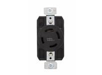 Cooper Eaton AHL1630R Receptacle Single 30A 480V 3PH 3P4W H/L Black