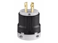 Cooper Eaton AHL1730P Plug 30A 600V 3PH 3P4W H/L Black & White