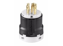 Cooper Eaton AHL2230P Plug 30A 277/480V 3PH 4P5W H/L Black & White | Industrial Supplies