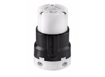Cooper Eaton AHL520C Conn 20A 125V 2P3W H/L Black & White | Industrial Supplies