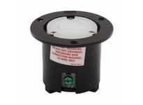 Cooper Eaton AHL530FO Flanged Outlet 30A 125V 2P3W H/L Black & White