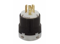 Cooper Eaton AHL620P Plug 20A 250V 2P3W H/L Black & White | Industrial Supplies