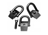 Te-Co AK44415 Pivot Lifting Plates Pivots 180 degrees, 5" Width, 6.5" Height, Black Oxide Finish, Aircraft Quality Alloy Materia