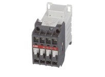 ABB AL16-30-10-81 Contactor NEMA 3 Pole 17A 24VDC Coil 1NO Aux DIN Rail/Panel Mount AL Series
