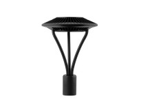 RAB ALED5T52K/480/D10 Area Light Post Top 52W Type V 480V Dim 5K LED Black